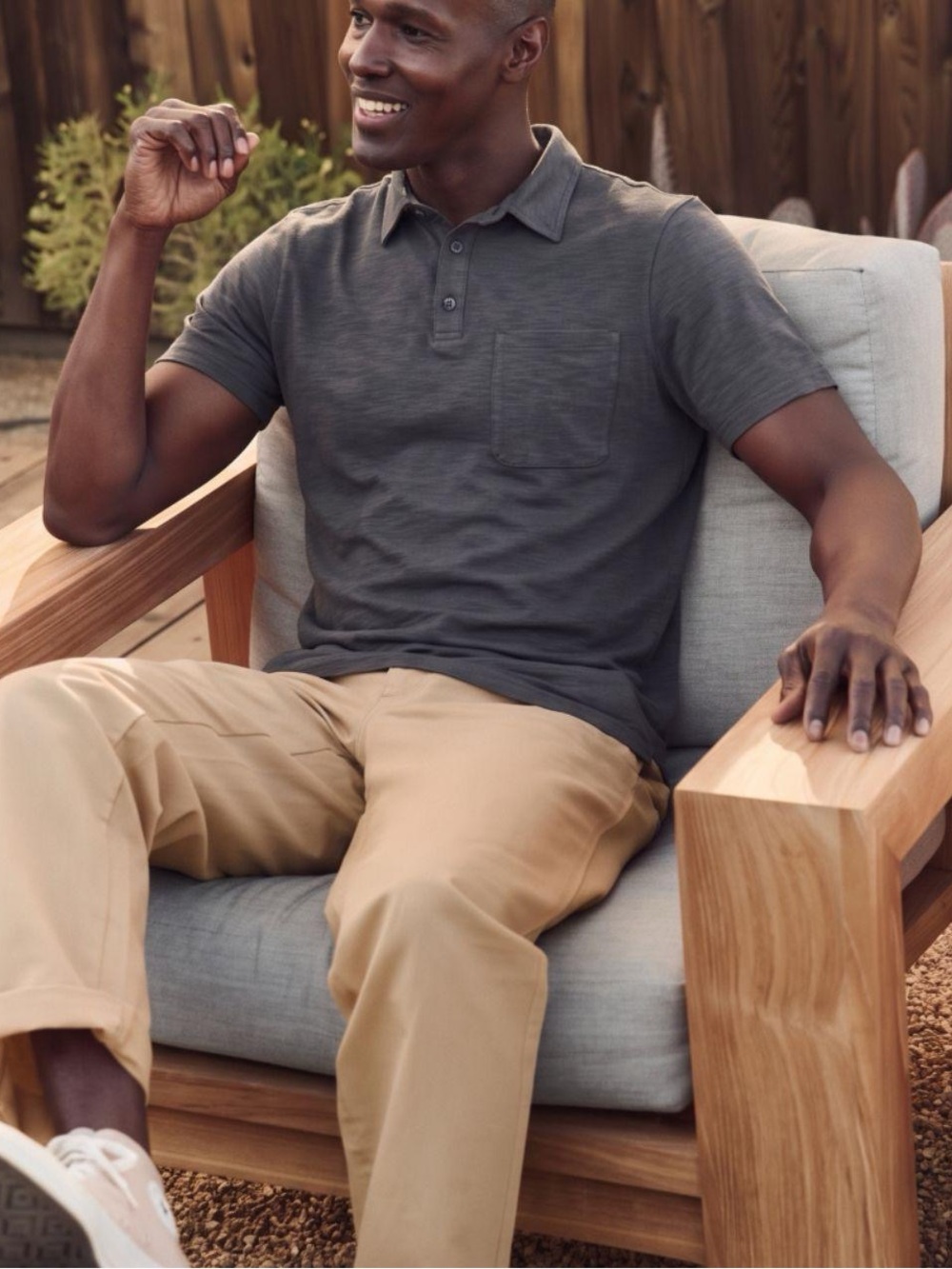 Pact Men's 100% Organic Cotton Slub Henley